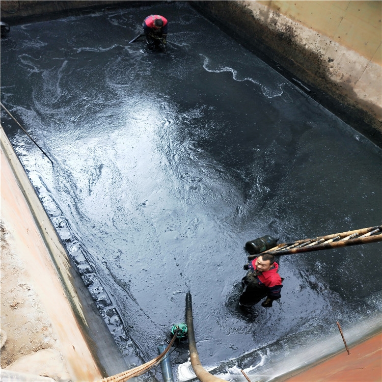 汾西废水池清理