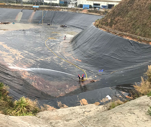 汾西废水池清理