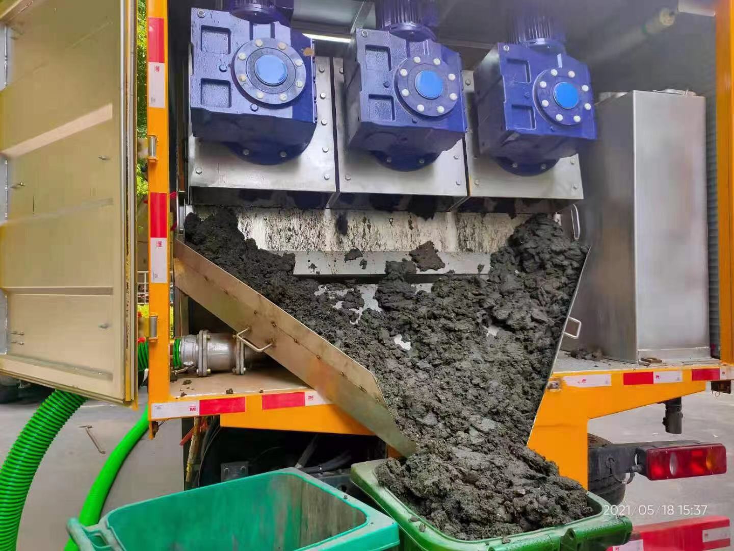 汾西化粪池清掏城市维护站-泥浆净化干湿分离处理